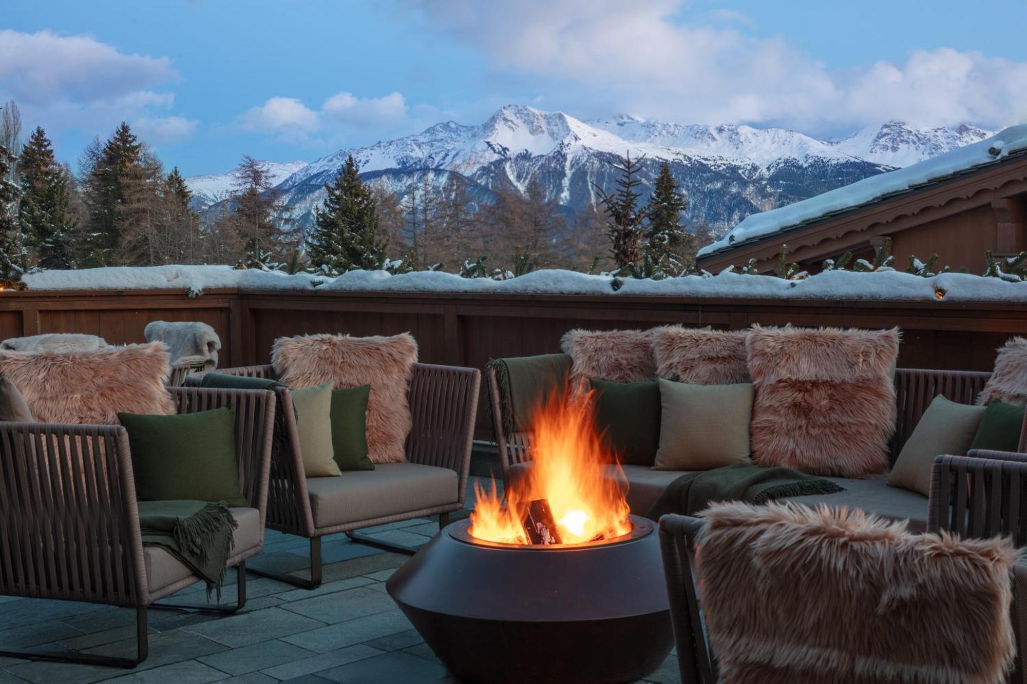 Guarda Golf Hotel & Residences Crans-Montana Extérieur photo